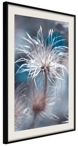 Poster  Like a Dandelion  Cornice Quadri Cornice nera con pass-partout, Larghezza x Altezza Home decor 30x45