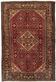Hamedan Tappeto 230 x 160 (Iran) Annodato A Mano