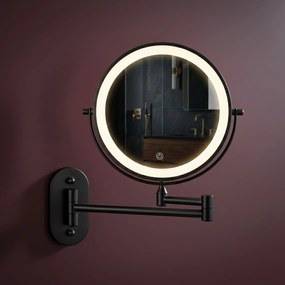 Specchio LED Glow Black