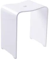 RIDDER Sgabello per Bagno Trendy Bianco