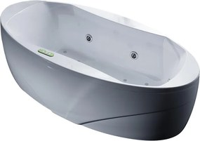 Vasca a isola ovale THALIA bianco 90 x 190 cm