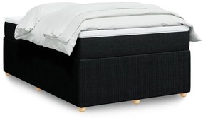 Giroletto A Molle Con Materasso Nero 120x190 Cm İn Tessuto /