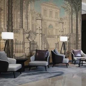 Carta da parati in Fibra di Vetro Palazzo estivo