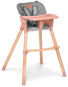 Lionelo - Seggiolone 2 in 1 KOEN Rosa