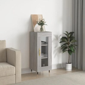 Credenza Grigio Sonoma 34,5x34x90 Cm İn Legno Multistrato /