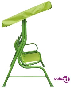 vidaXL Altalena per Bambini Verde