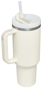 Borraccia termica color crema in acciaio inox 1,18 l Quencher H2.0 FlowState Tumbler Cream – Stanley