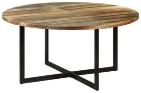 Tavolo da Pranzo 150x75 cm in Legno Massello di Recupero