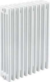 Termosifone in acciaio tubolare 4 colonne 10 elementi interasse 685 mm EQUATION Comby bianco