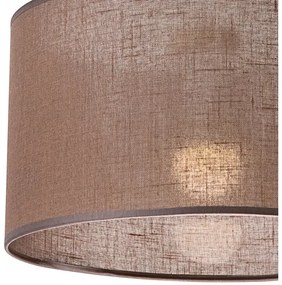 Lampadario a sospensione con filo SIRJA 1xE27/60W/230V marrone