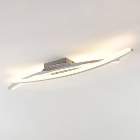 Lindby Elarit plafoniera LED, cromata