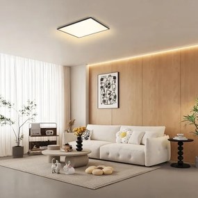 Brilagi - Luce LED dimmerabile SLIMFRAME LED/58W/230V 60x60 cm nero + +TC