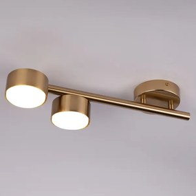 Faretto PUNTO 2xGX53/12W/230V oro