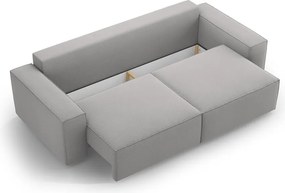 Divano letto grigio chiaro 247 cm Jodie - Micadoni Home