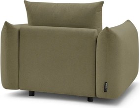 Poltrona in verde chiaro Ernest – Bobochic Paris