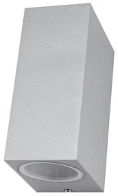 Palnas 66001395 - Applique da esterno HUGO 2xGU10/10W/230V IP44