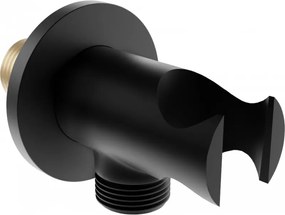 Mexen Kai raccordo angolare, nero - 79301-70