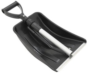 Pala da neve telescopica nero/grigio