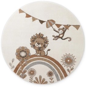 Tappeto per bambini crema ø160 cm Roar like a Lion - Villeroy&amp;Boch