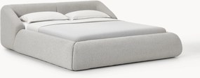 Letto imbottito in bouclé Sofia