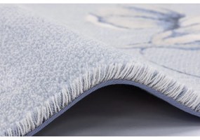Tappeto in lana azzurro 160x240 cm Talwin - Agnella