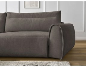 Divano angolare marrone Aden – Bobochic Paris