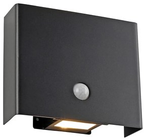 JUST LIGHT. 19471-18 - Lampada LED da esterno con sensore 2xLED/1,25W/3,7V 4400mAh IP44