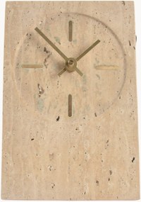 Orologio da tavolo in marmo Zone