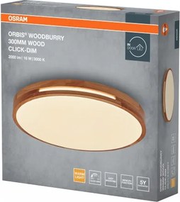 Osram - Plafoniera LED dimmerabile ORBIS WOODBURRY LED/16W/230V Ø 30 cm