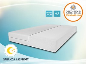 Materasso Eridano singolo e matrimoniale alto 20 cm - 120 x 200 cm = € 229,00