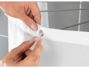 WENKO 23863100 - Supporto doccia 96x72 cm acciaio inox/bianco