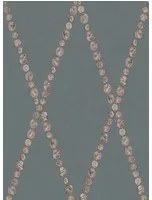 Cole & Son Carta da parati Cammei - Slate/ Rose Gold