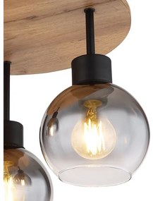 Globo 15656-3DR - Lampadario a plafone MOITAS 3xE27/40W/230V