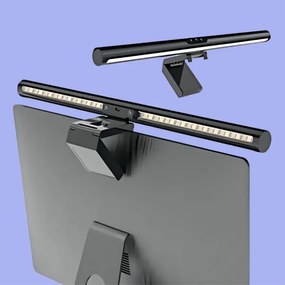 Illuminazione touch dimmerabile LED per monitor 42 cm 5W 5V 3000-6000K nera