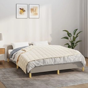 Coperta Ponderata Crema Chiaro 122x183 Cm 9 Kg Tessuto /