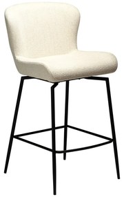 Sgabello da bar color crema imbottito (altezza della seduta 67,5 cm) Glam – DAN-FORM Denmark