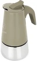 Caffettiera induzione 4 tazze taupe