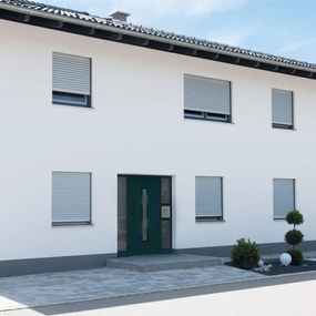 Porta Ingresso Antracite 88x200 Cm İn Pvc /