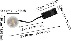 Eglo 902335 - Modulo LED dimmerabile PUCK LED/6,4W/230V 4000K