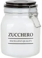 Barattolo zucchero in vetro 1 L chiusura ermetica