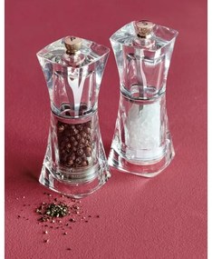 Cole&Mason - Set di macinini per sale e pepe CRYSTAL 2 pezzi 12,5 cm