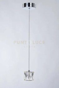 Glacier sospensione singola, led 3,6w 200lm 3000k non dimmerabile, ...