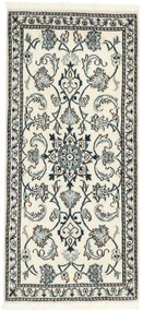 Nain Tappeto 140x70 Beige (Iran) Annodato A Mano
