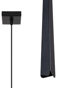 Sollux SL.1400 - Lampadario a sospensione con filo PRYSM 1xG9/8W/230V nero