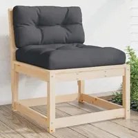 Divano da Giardino con Cuscini Legno Massello di Pinocod mxl 113744