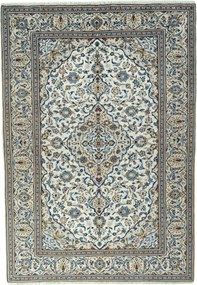Kashan Tappeto 200 x 290 Beige (Iran) Annodato A Mano