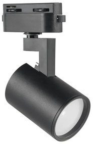 Faretto per sistema a binario LYNX 4xGU10/10W/230V nero
