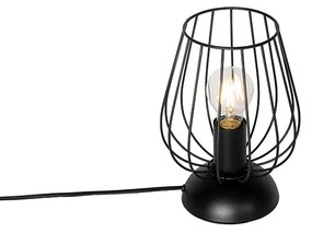 Lampada da tavolo moderna nera - PALICA