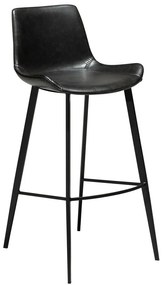 Sedia da bar in similpelle nera DAN-FORM Danimarca , altezza 101 cm Hype - DAN-FORM Denmark