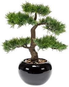 Bonsai Cedro Artificiale Verde 34 Cm 420003 /
